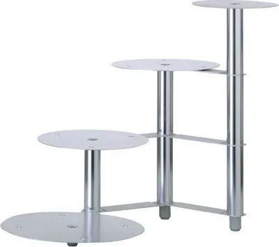 Produktbild von Tortenständer Kuchenständer Etagere Hochzeitskuchenständer 4 Etagen Aluminium