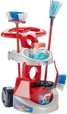 Produktbild von Theo Klein 6721 Vileda Besenwagen mit Zubehör