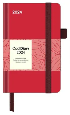 Produktbild von Crimson 2024 - Diary - Buchkalender - Taschenkalender - 9x14