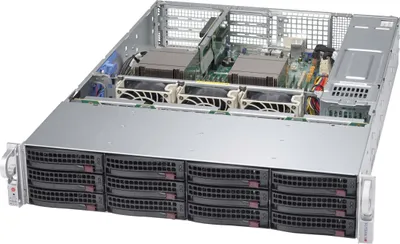 Produktbild von SUPERMICRO Gehäuse SuperChassis CSE-826BAC4-R1K23WB