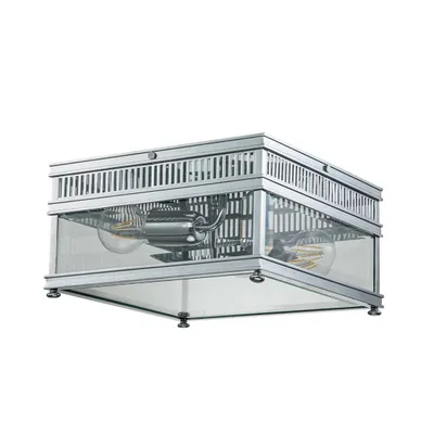 Immagine prodotto di Lampada da soffitto per esterni, cromo lucido, E27, 60 W, Holborn Elstead