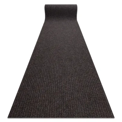 Obrázok produktu pre Behúň - Protišmyková rohožka GIN 7053 vonkajšia, vnútorná bridlicová hnedá Liverpool 80 cm hnedá 80x190 cm