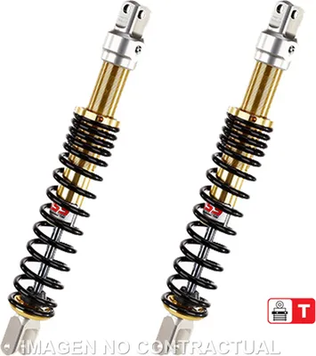 Produktbild von Federbein E302-Serie Stereo hinten passend für Yamaha Majesty 400 (04-11) TE302-415T-01AL-38