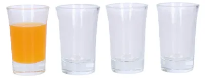 Produktbild von Schnapsglaser - 4x Stuck - Glas - 50 ml - Schnapsglaser
