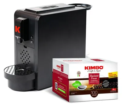 Obrázok produktu pre Kimbo Up!, Kávovar na pody, 0,85 L, kávový sáčok, 1400 W, Čierna