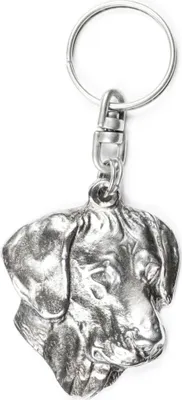 Produktbild von Rhodesian Ridgeback - Versilberte Hund Anhänger, Handtasche Dekoration, Rucksack-Anhänger von Art-Dog Marke