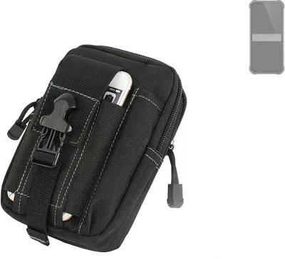 Produktbild von K-S-Trade Gürtel Tasche kompatibel mit Oukitel WP27 Gürteltasche Holster Schutz Hülle Handy Hülle Smartphone outdoor Handy-Hülle schwarz