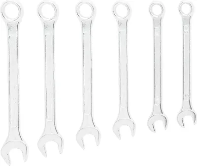 Zdjęcie produktu dla Top Tools Klucze płasko-oczkowe 8-17 mm, zestaw 6 szt.