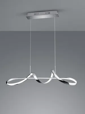 Zdjęcie produktu dla Żyrandol LED PERUGIA srebrny 37W Neutralna biel 4500lm metal wym:150x81x81cm IP20 RL