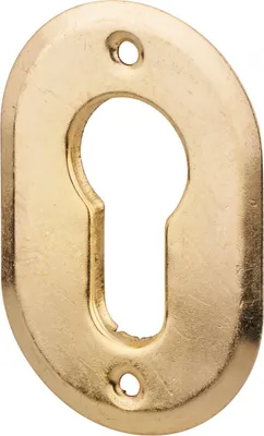 Image de Rosace trou de cylindre, Ø30mm, laiton - THIRARD