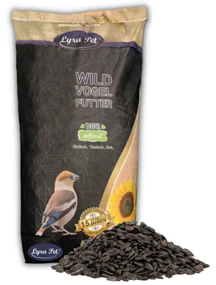 Produktbild von Lyra Pet® 25 kg Sonnenblumenkerne schwarz HK Deutschland Vogelfutter Wildvögel Wildvogelfutter Vögel Winterfutter neue Ernte 2021