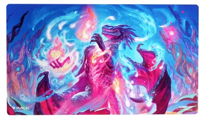 Imagen del producto de Alfombrilla para juegos Gamegenic MTG Secrets of Strixhaven Prismari The Inspiration Brillante