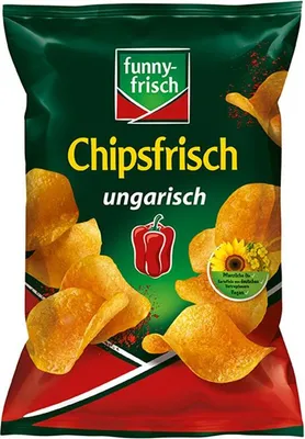 Produktbild von Funny Frisch Chipsfrisch Ungarisch 12 x 40g