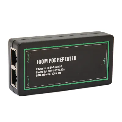 Produktbild von Przedłużacz POE, repeater POE, przełącznik POE, przedłużacz sygnału POE, gigabitowy przedłużacz POE, przedłużacz POE do kamery internetowej