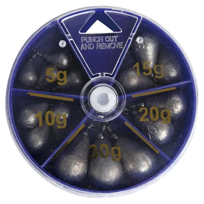 Produktbild von Paladin Wirbel-Blei-Sortiment 230g - Wirbelbleie
