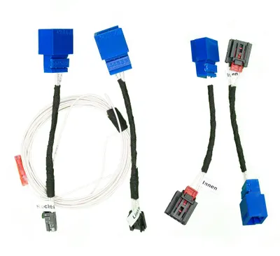 Image de Faisceau de câbles d'origine Kufatec pour feux arrière LED de restylage, compatible avec la VW Golf 7 Sportsvan