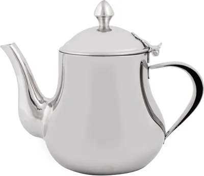 Produktbild von Bama Oasis Teekanne 1,36L aus 18/10 Edelstahl, hochglanzpoliert, einhändig bedienbar