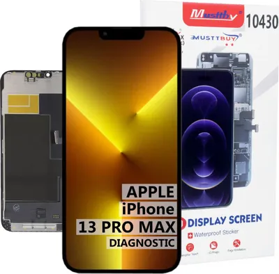 Produktbild von Soft-OLED-Display Programmierbares LCD für Apple iPhone 13 Pro Max 120 Hz