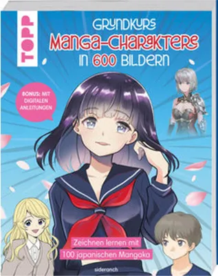 Zdjęcie produktu dla Grundkurs Manga-Charaktere in 600 Bildern