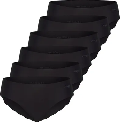 Produktbild von sloggi 6er Pack ZERO Microfibre 2.0 Hipster Kein Abzeichnen unter Kleidung, Weich und leicht, Aus recycelten Materialien