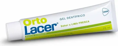 Produktbild von Ortogel Zahnpasta Limette von Lacer 75 ml
