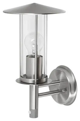 Zdjęcie produktu dla Lampa Ścienna Ogrodowa E27 Max 60W Ip44 Czujnik Rabalux Nashville