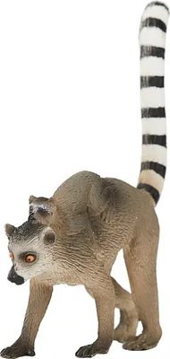 Obrázek produktu pro Mojo Fun Lemur with Baby, 3 rok/roky, Wildlife, Černá, Bílá, Šedá, Polyvinylchlorid (PVC)