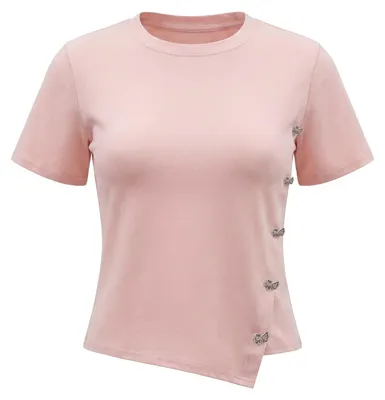 Image de BIANY - Chemisier pour femmes - Rose - Taille S
