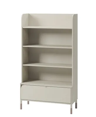 Produktbild von Regal Harmony Hr-02 Bücherregal 89X159X40 Cm Standregal Mit Schublade Kaschmir/Trüffel