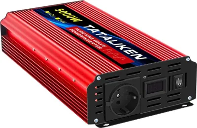 Image de Onduleur, affichage numérique, ventilateur à contrôle de température, 5000 W, 24 V, 220 V