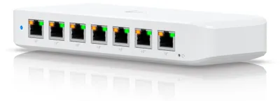 Obrázek produktu pro Ubiquiti Ultra 210W, Řízený, L2, Gigabit Ethernet (10/100/1000), Podpora napájení po Ethernetu (PoE), Montovatelné na zeď