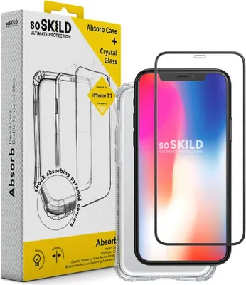 Obrázek produktu pro SoSkild Absorb 2.0, Obal, Apple, iPhone 11 Pro Max, 16,5 cm (6.5"), Průhledná