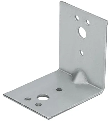 Imagen del producto de Conectores de acero para carpintería, reforzados, de 50 x 50 x 40 mm, Imagen generada por IA