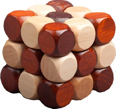 Produktbild von Schlangen-puzzle aus Holz