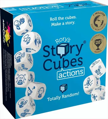 Produktbild von Asmodee PO1506021648 - Rory's Story Cubes - Actions