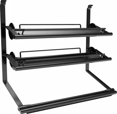 Produktbild von Linero Style Rollenhalter, schwarz matt/ Relingsystem / Kesseböhmer