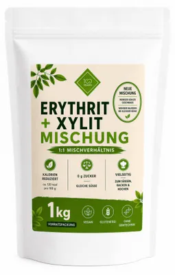 Produktbild von 100years - Erythrit-Xylit-Mischung 1kg