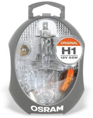 Produktbild von OSRAM KFZ-Ersatzlampen Set H1