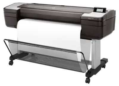 Zdjęcie produktu dla HP Designjet 44-calowa drukarka PostScript T1700dr, Termiczny druk atramentowy, 2400 x 1200 DPI, PostScript 3, PDF 1.7, HP-GL/2, TIFF, JPEG, CALS G4, URF, Cyjan, Czarny fotograficzny, Czarny matowy, Purpurowy, Żółty, 2400 x 1200 DPI, 116 pph