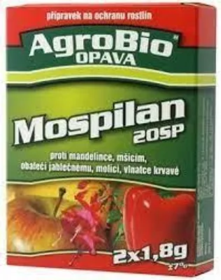 Obrázok produktu pre AgroBio Opava, s.r.o. Mospilan 20 SP 2x1,8g