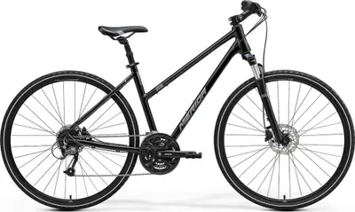 Produktbild von Merida Crossway 40 Lady Hp4 Schwarz(Silber) S_47