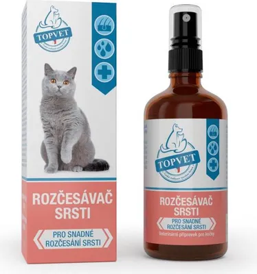 Produktbild von Haarentwirrer für Katzen TOPVET 100ml
