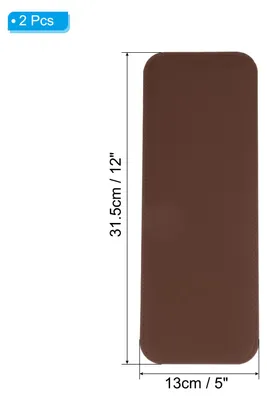 Produktbild von Filz Basis Former 12x5" 2Stk Tasche Grund Former Pad Geldb?rse Liner Brett Einsatz Bogen Ecke fš¹r Handtaschen Tragetasche Quertasche Rucksack Braun