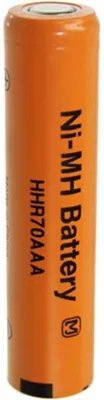 Produktbild von Panasonic Flat Top HHR-70AAAE4 NiMH Akku 1,2V 700mAh / AAA ohne Lötfahne