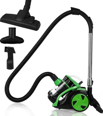 Produktbild von VINGO 900 Watt Staubsauger Beutellos 3.0L Bodenstaubsauger Bodenstaubsauger Leise fuer Hart- und Teppichboeden aeusserst effizienter HEPA-Filter, Niedriger Stromverbrauch