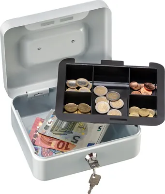 Image de BURG-WÄCHTER Cassette à monnaie Money 5020 gris clair