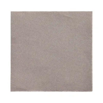 Produktbild von Servietten "DAILY Collection" 1/4-Falz 32 cm x 32 cm grau