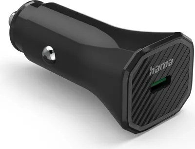 Immagine prodotto di Caricabatterie da auto HAMA "Eco", USB-C, (PD), Qualcomm® 3.0, 25 W, nero