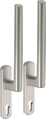 Produktbild von MACO HS Griffgarnitur 12, PZ innen/außen, TS 79-110 mm, titan (103827)
