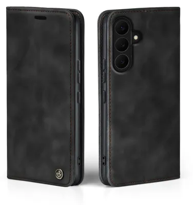 Produktbild von Handy Hülle für Samsung Galaxy A27 5G Klapphülle Bookcase Flip Cover Handy Tasche Etui Farbe: Schwarz